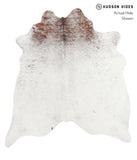 Salt and Pepper Brown Cowhide Rug #28335