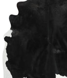 Black and White Cowhide Rug #28545