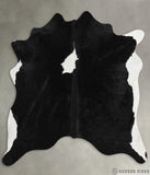 Black and White X-Large Cowhide Rug #28739