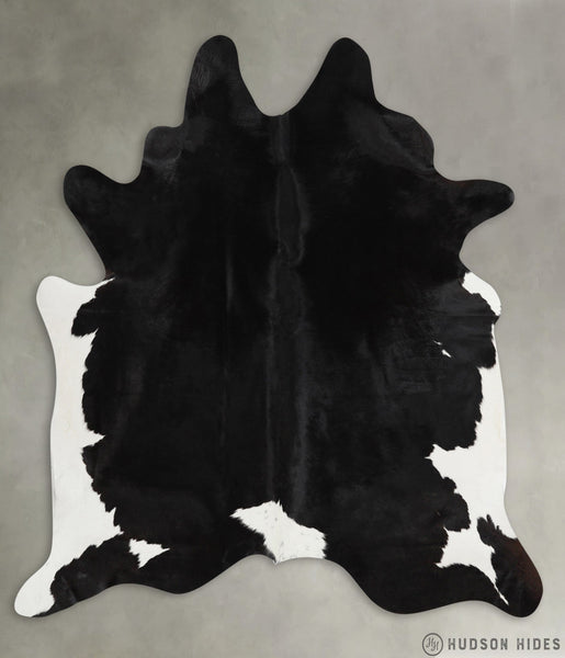 Black and White X-Large Cowhide Rug #29345