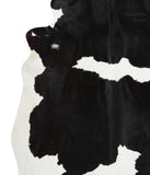 Black and White Cowhide Rug #29518