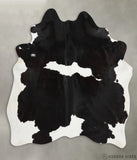 Black and White X-Large Cowhide Rug #29518