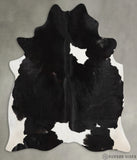 Black and White X-Large Cowhide Rug #29939