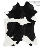 Black and White Cowhide Rug #29972