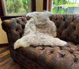 Dark Beige New Zealand Sheepskin 2' x 3' by Hudson Hides