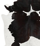 Black and White Cowhide Rug #30191