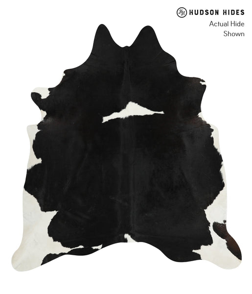 Black and White Cowhide Rug #30568
