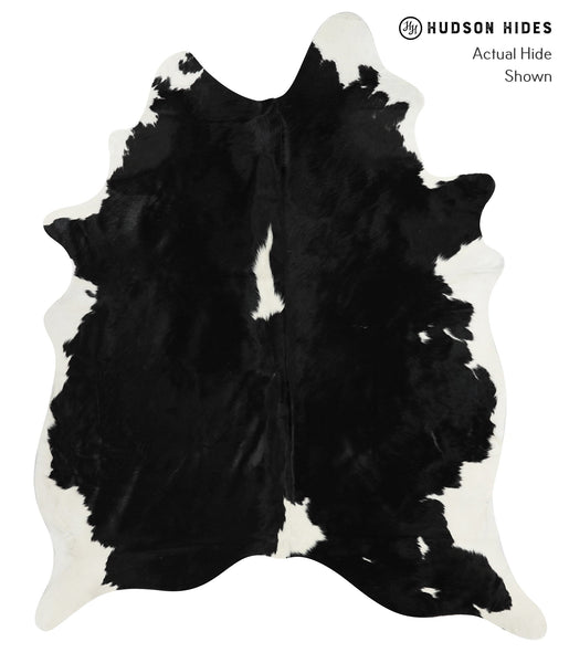 Black and White Cowhide Rug #30593