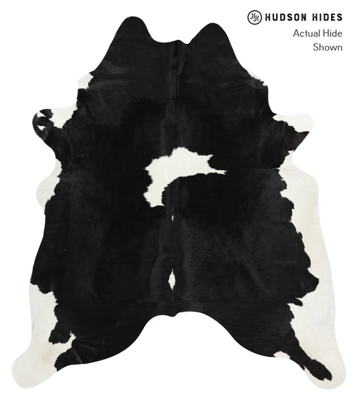 Black and White Cowhide Rug #30730