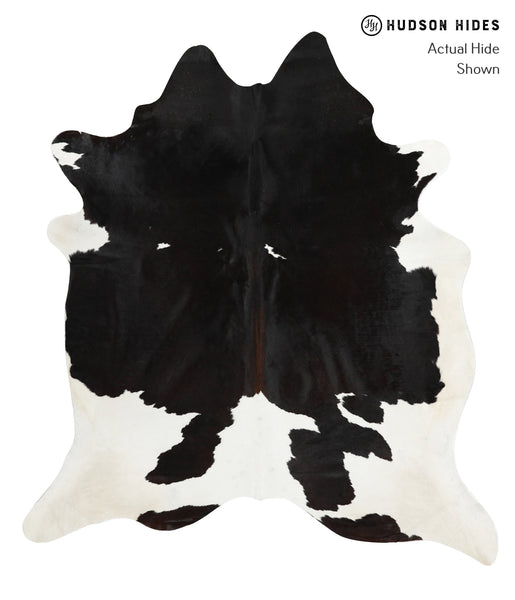 Black and White Cowhide Rug #30804