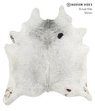 Salt and Pepper Black Cowhide Rug #30824