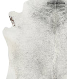 Salt and Pepper Black Cowhide Rug #30824