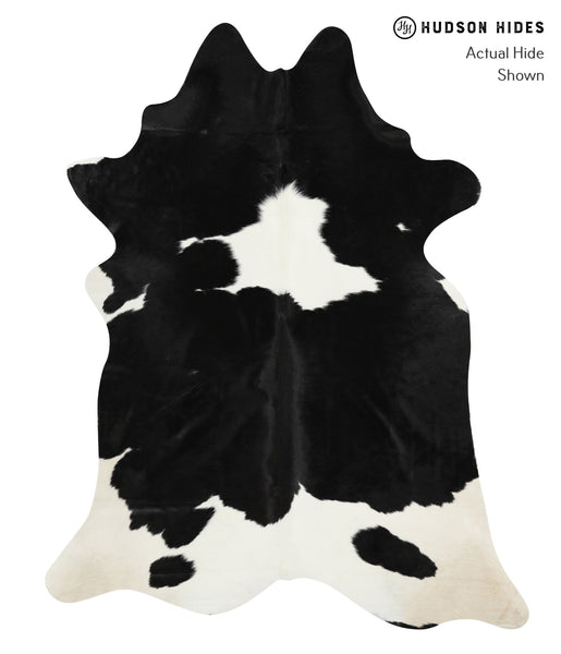 Black and White Cowhide Rug #30910