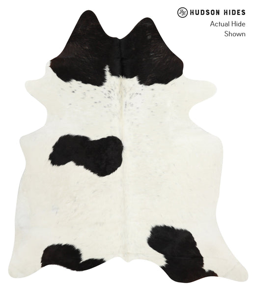 Black and White Cowhide Rug #30913