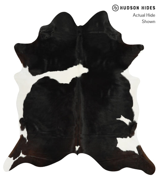Black and White Cowhide Rug #31099