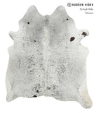 Salt and Pepper Black Cowhide Rug #31163