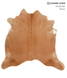 Solid Brown Cowhide Rug #31368