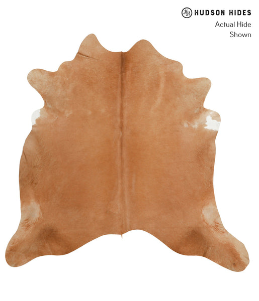 Solid Brown Cowhide Rug #31368