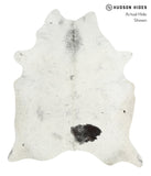 Salt and Pepper Black Cowhide Rug #31456