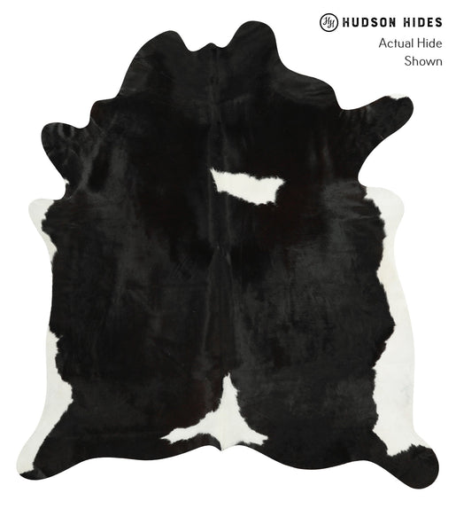 Black and White Cowhide Rug #31474