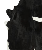 Black and White Cowhide Rug #31474