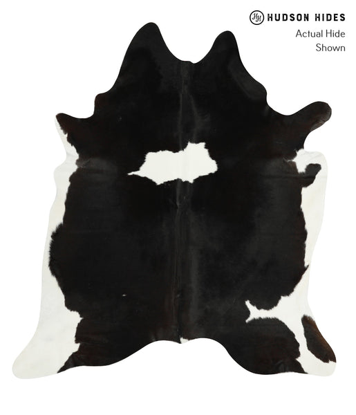 Black and White Cowhide Rug #31500