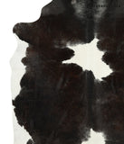 Black and White Cowhide Rug #31553