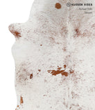 Salt and Pepper Brown Cowhide Rug #32214
