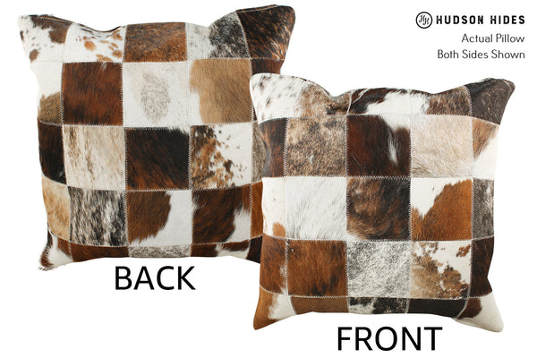 Patchwork Cowhide Pillow #33779