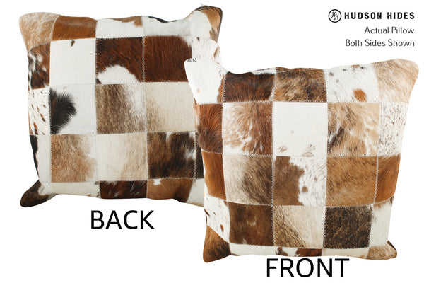 Patchwork Cowhide Pillow #33783