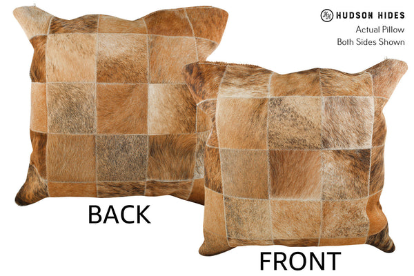 Patchwork Cowhide Pillow #33868