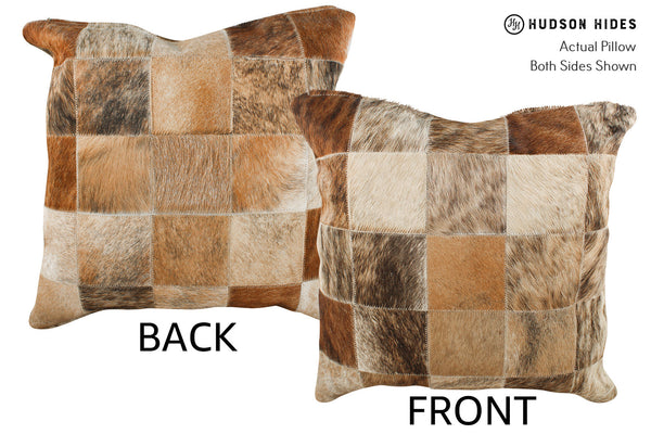 Patchwork Cowhide Pillow #33878
