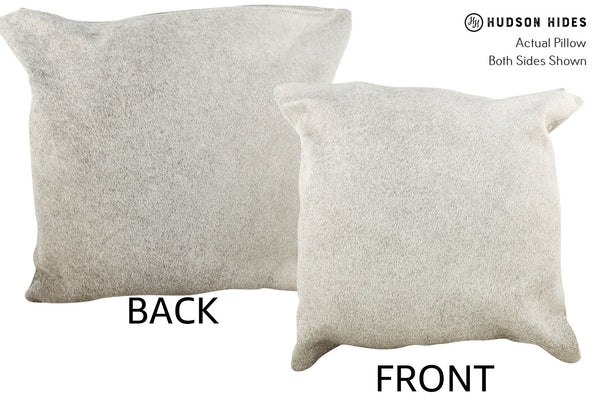 Grey Cowhide Pillow #33959
