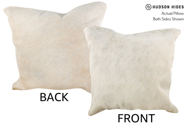 Beige Cowhide Pillow #34187
