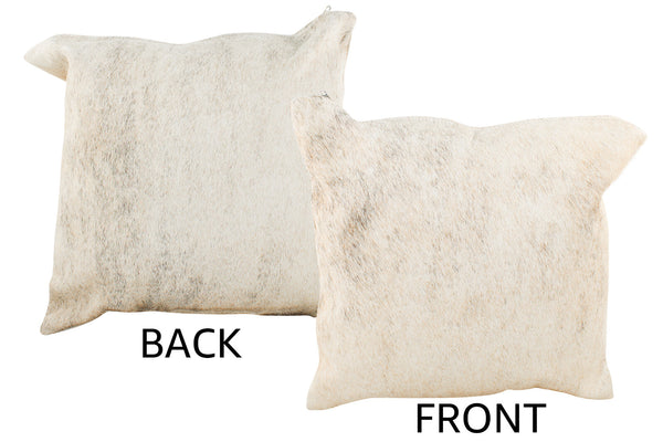 Grey Cowhide Pillow #34510
