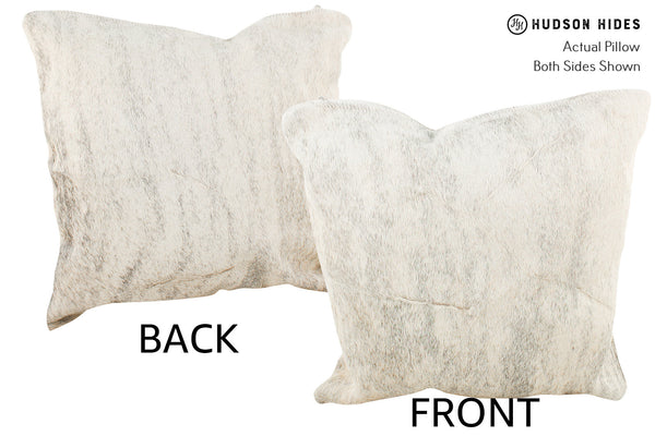 Grey Cowhide Pillow #35123
