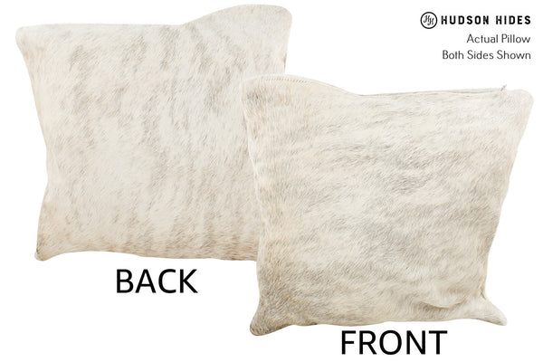 Grey Cowhide Pillow #35144