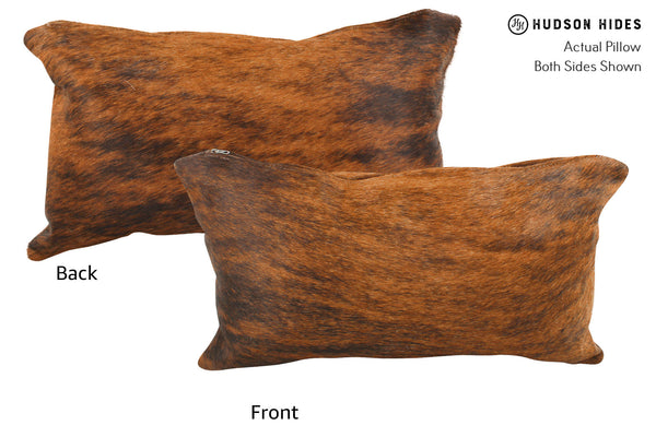 Medium Brindle Cowhide Pillow #35156