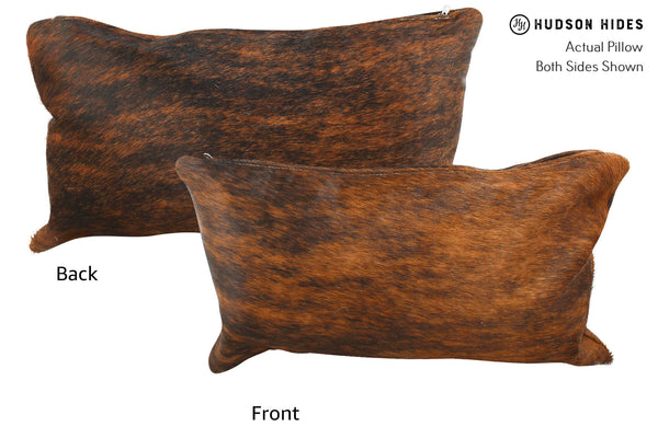 Medium Brindle Cowhide Pillow #35159