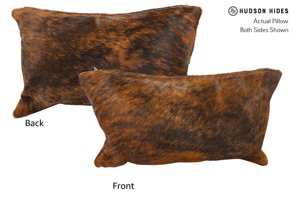 Medium Brindle Cowhide Pillow #35174