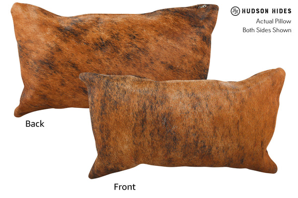 Medium Brindle Cowhide Pillow #35178