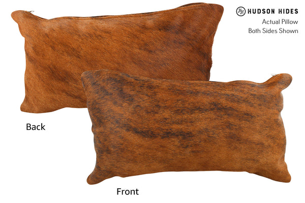 Medium Brindle Cowhide Pillow #35181
