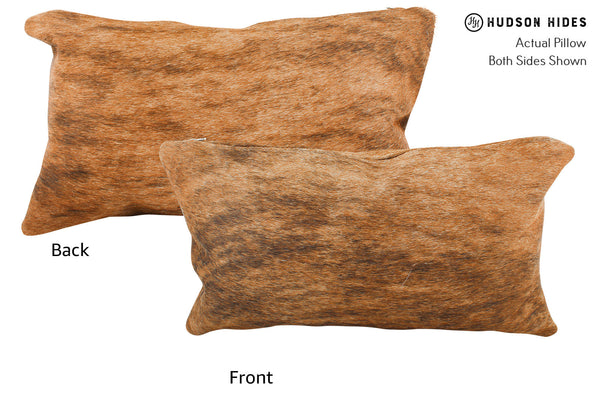 Medium Brindle Cowhide Pillow #35183