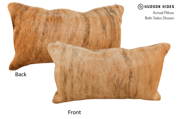 Medium Brindle Cowhide Pillow #35189