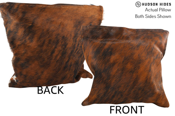 Medium Brindle Cowhide Pillow #35714
