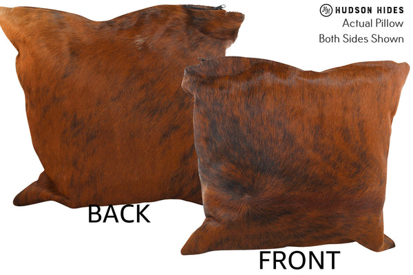 Medium Brindle Cowhide Pillow #35717