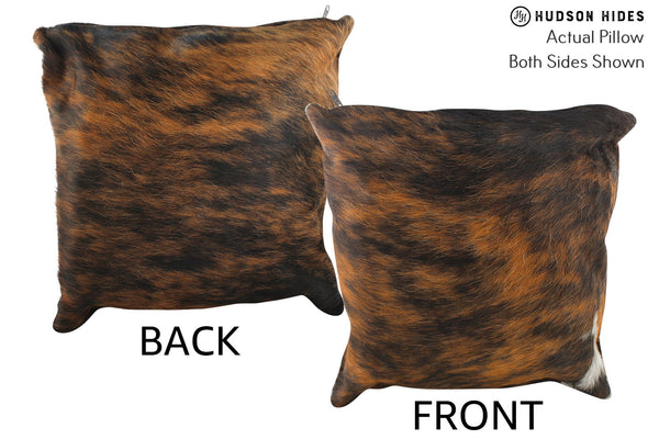 Medium Brindle Cowhide Pillow #35742