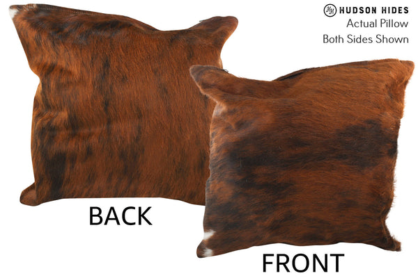 Medium Brindle Cowhide Pillow #36341