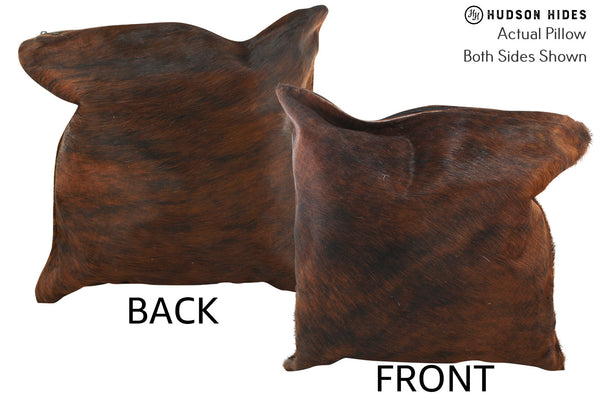 Medium Brindle Cowhide Pillow #36361