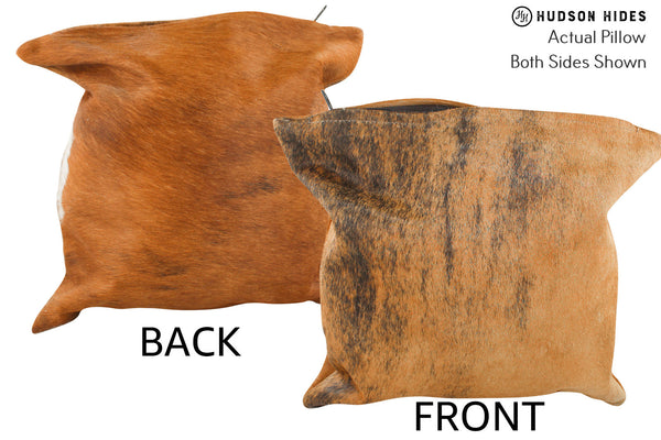 Medium Brindle Cowhide Pillow #36571